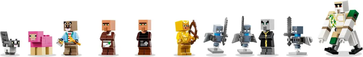 LEGO Minecraft 21596 Evoker Village Attack set, image 10