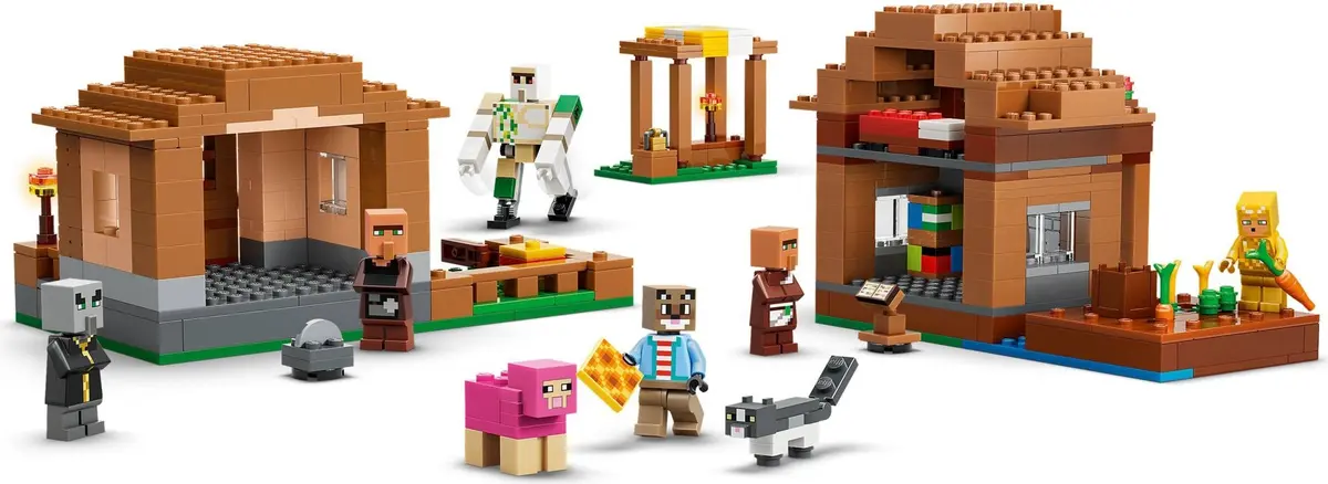 LEGO Minecraft 21596 Evoker Village Attack set, image 11