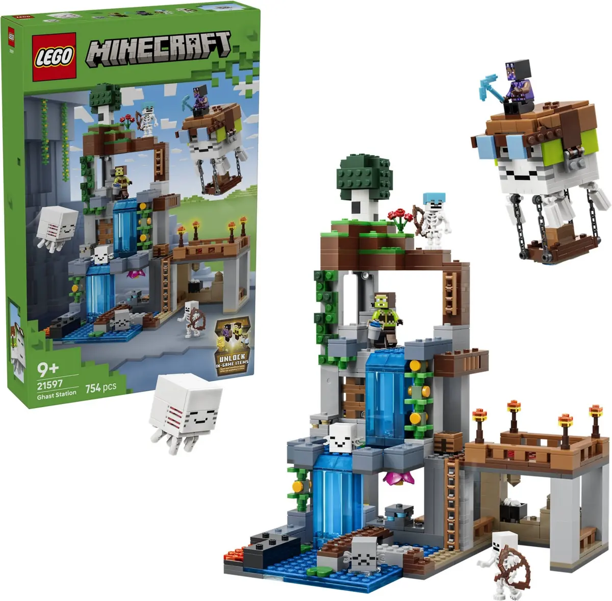 LEGO Minecraft 21597 Ghast Station set, image 3