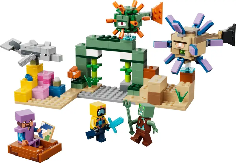 LEGO Minecraft 21598 Underwater Adventure set