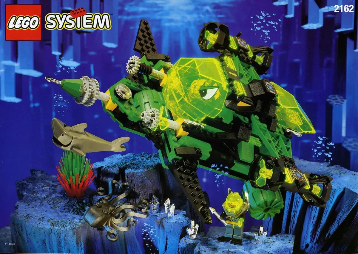LEGO Aquazone 2162 Hydro Reef Wrecker set