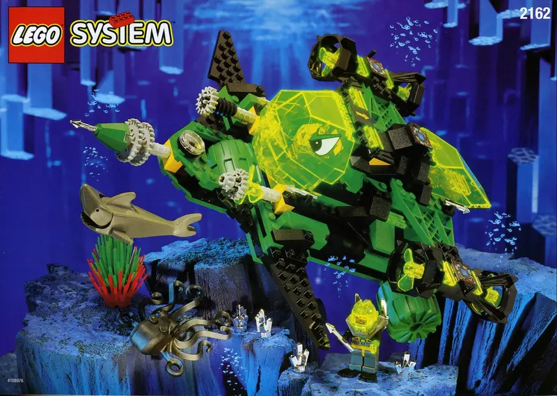 LEGO Aquazone 2162 Hydro Reef Wrecker set