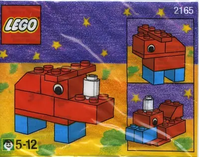 LEGO Basic 2165 Rhinocerous set