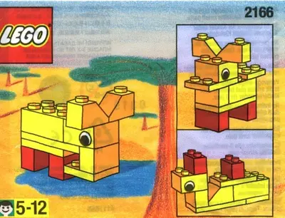 LEGO Basic 2166 Elephant set