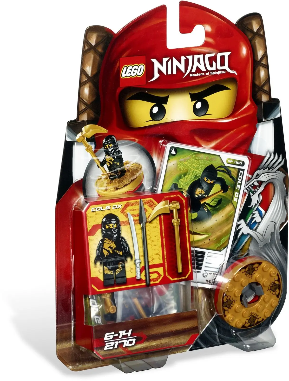LEGO Ninjago 2170 Cole DX set, image 2