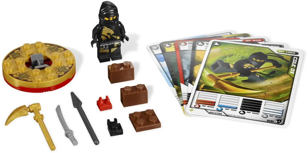 LEGO Ninjago 2170 Cole DX set