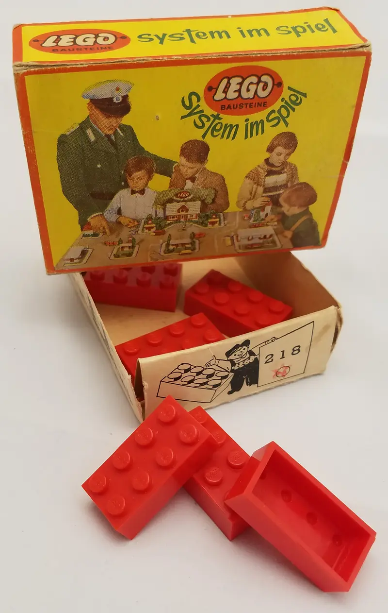 LEGO System 218 2 x 4 Bricks set, image 3