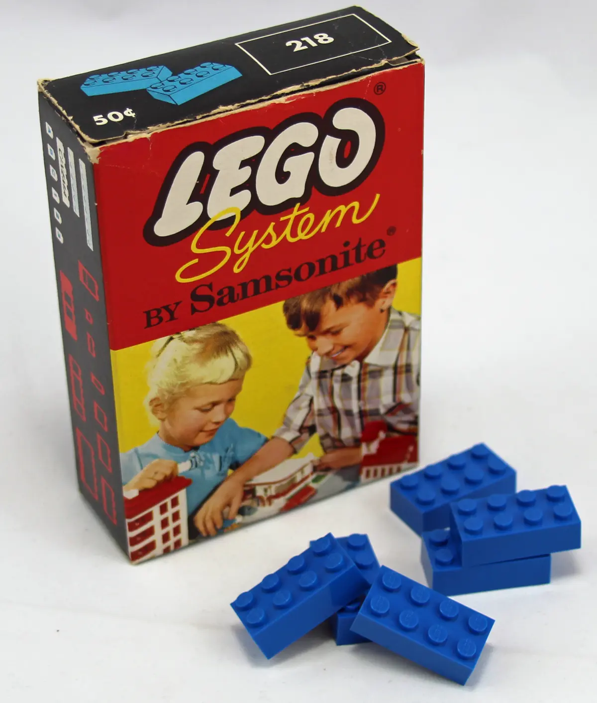 LEGO Samsonite 218 2 x 4 Bricks set, image 2