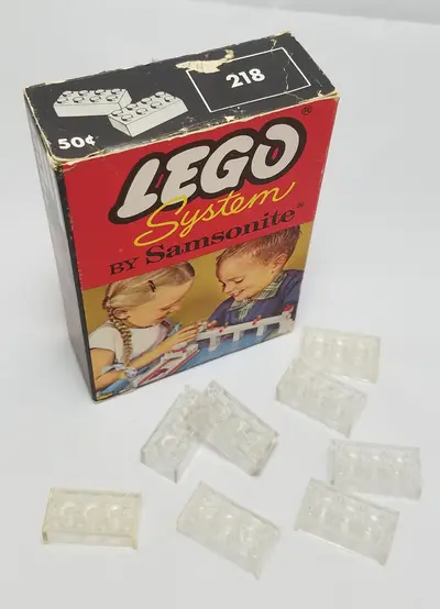 LEGO Samsonite 218 2 x 4 Bricks set