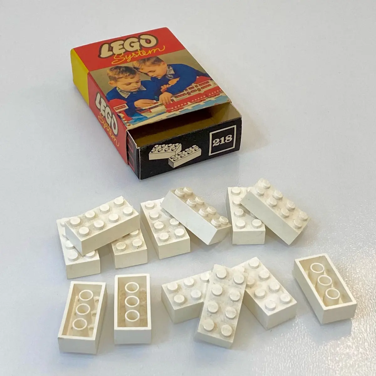 LEGO Samsonite 218 2 x 4 Bricks set, image 5