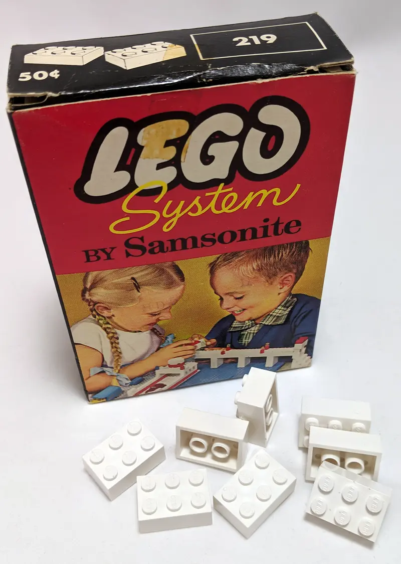 LEGO Samsonite 219 2 X 3 Bricks set, image 2
