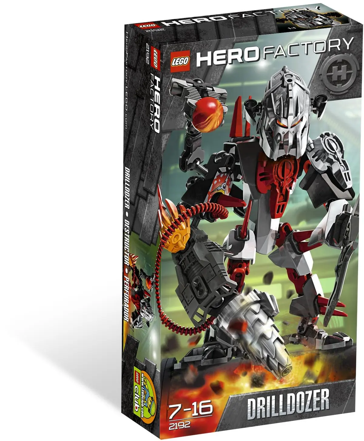 LEGO HERO Factory 2192 DRILLDOZER set, image 6