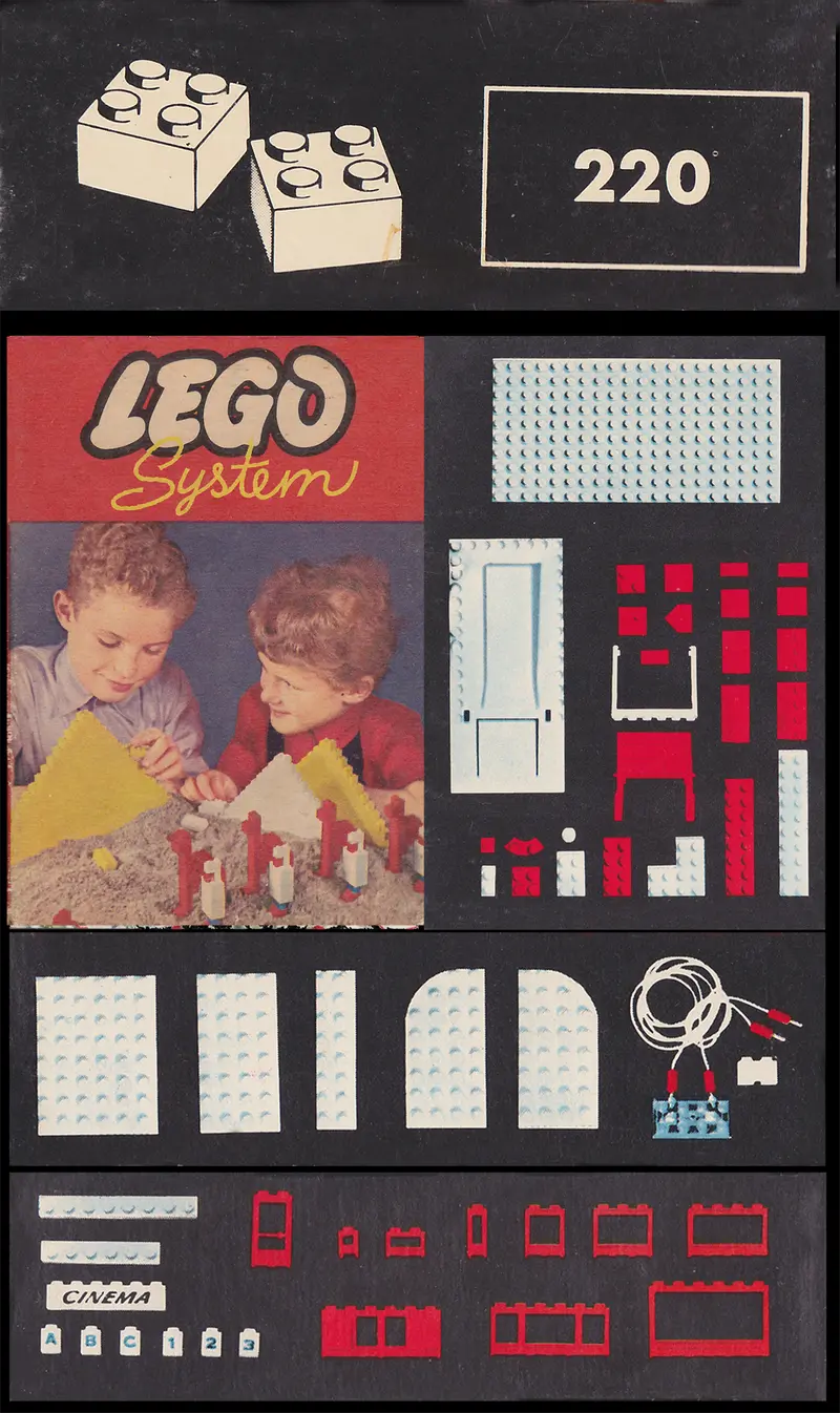 LEGO System 220 2 x 2 Bricks set, image 9