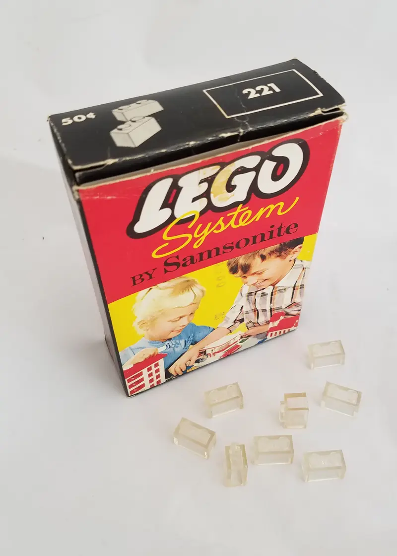 LEGO Samsonite 221 1 X 2 Bricks set, image 2