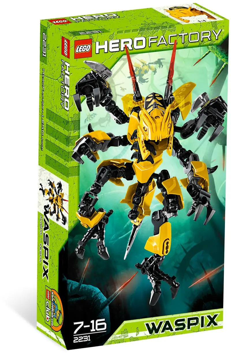 LEGO HERO Factory 2231 WASPIX set, image 4