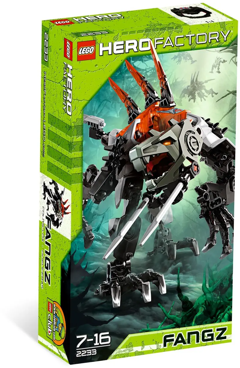 LEGO HERO Factory 2233 FANGZ set, image 4