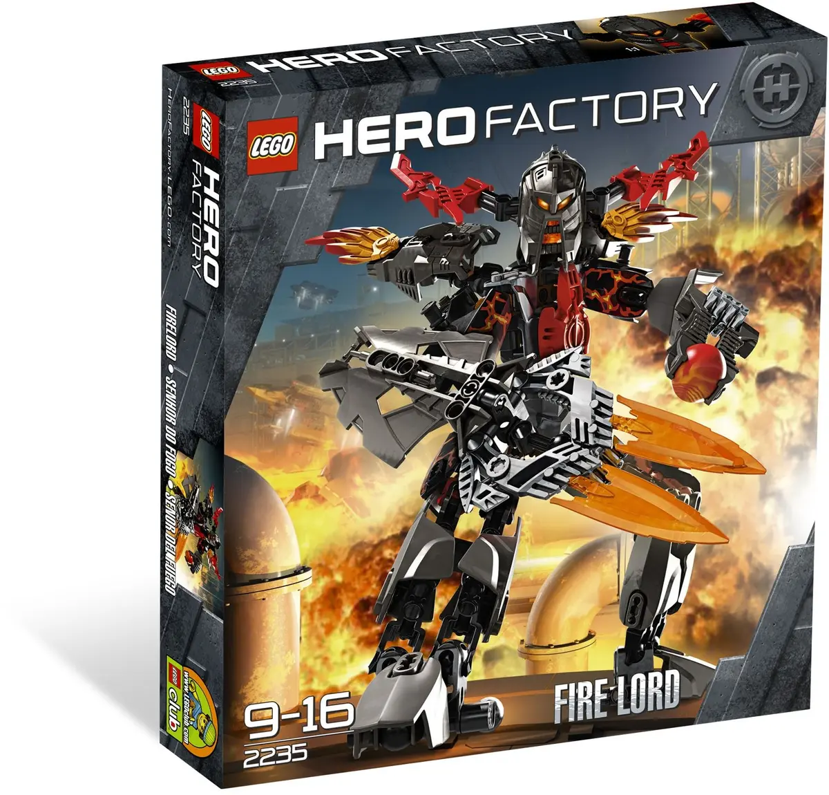 LEGO HERO Factory 2235 FIRE LORD set, image 6