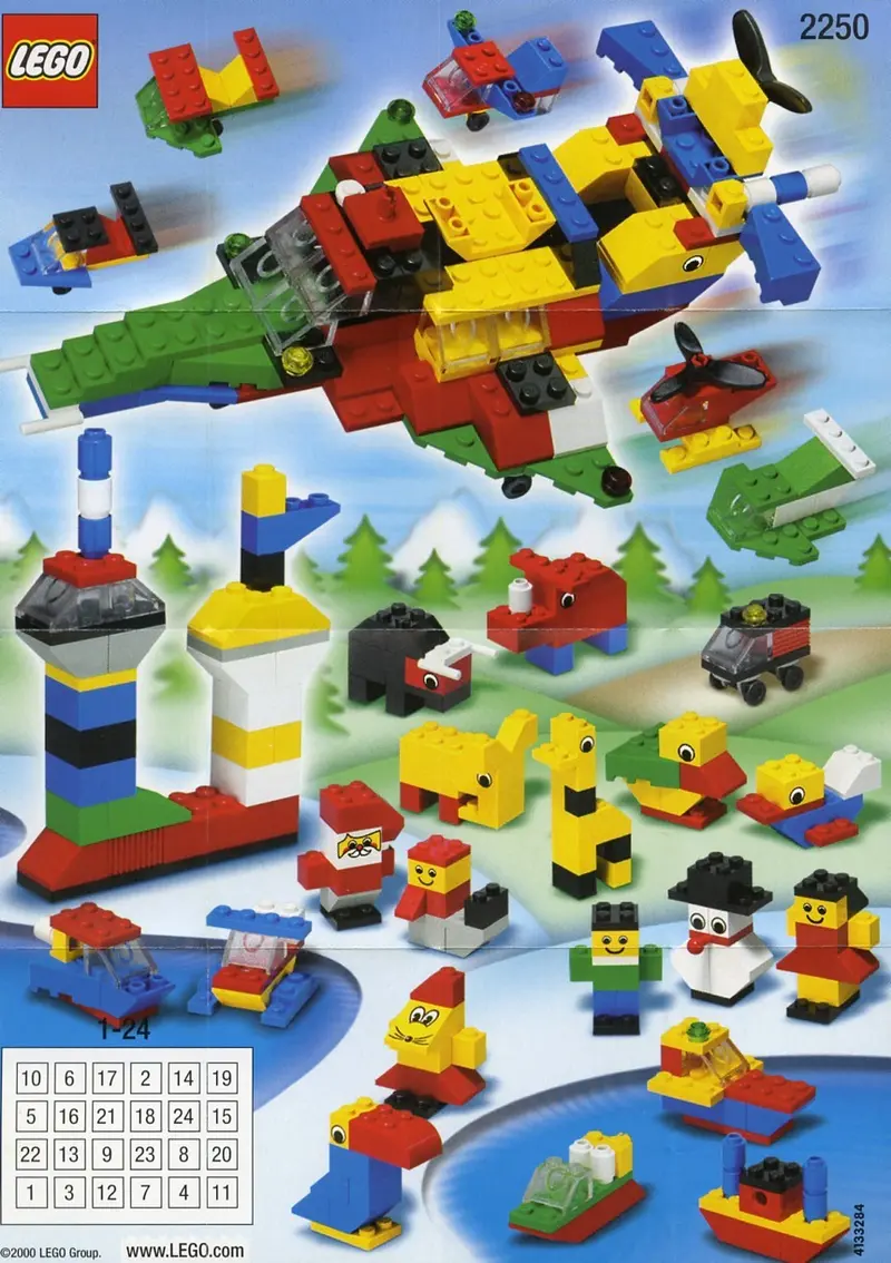 LEGO Basic 2250 Advent Calendar set