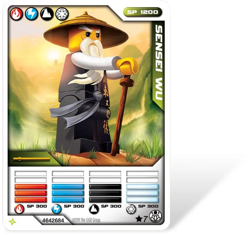 LEGO Ninjago 2255 Sensei Wu set, image 10