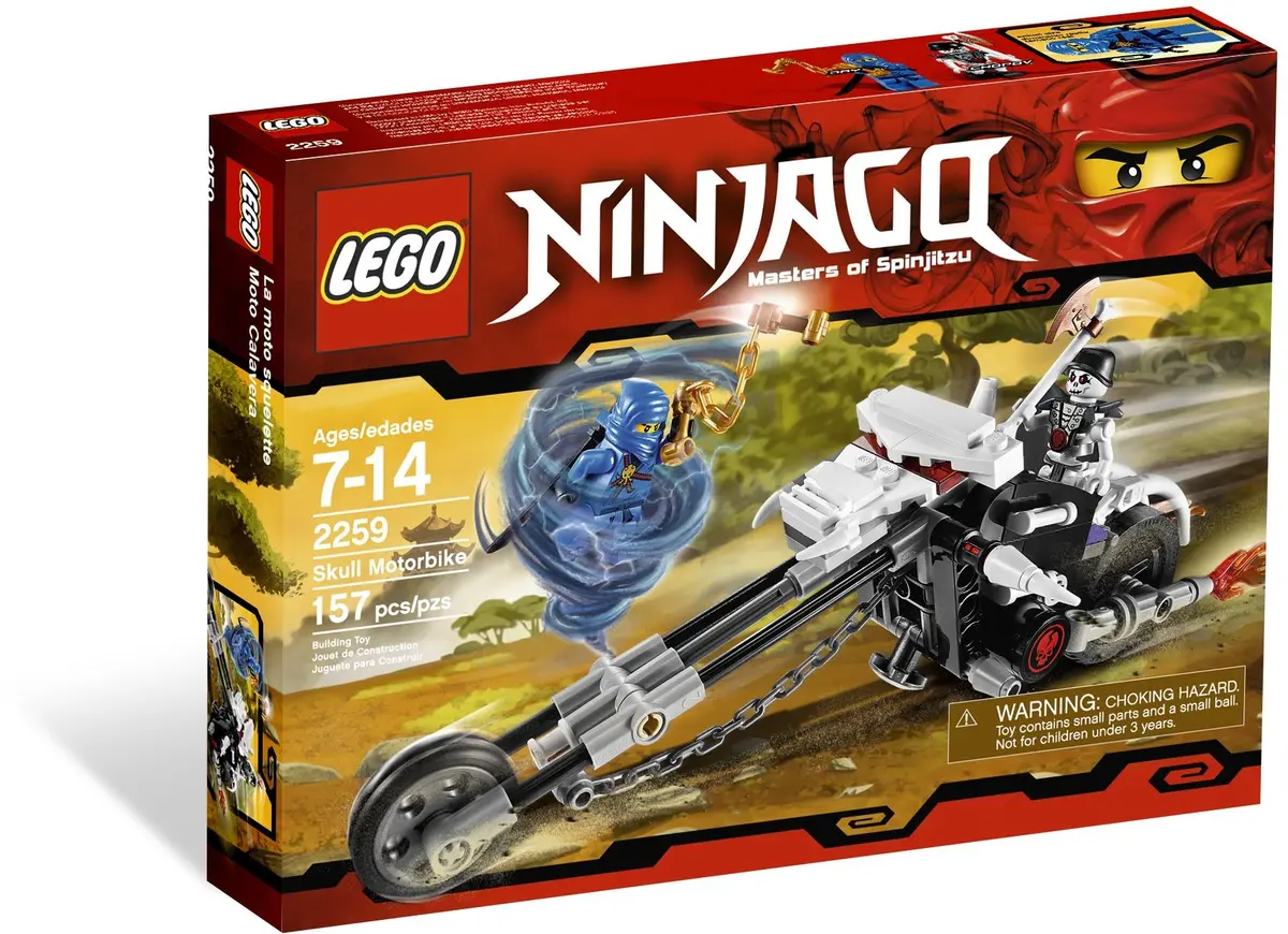 LEGO Ninjago 2259 Skull Motorbike set, image 7