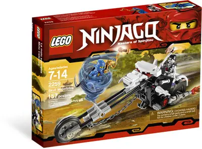 LEGO Ninjago 2259 Skull Motorbike set, image 4