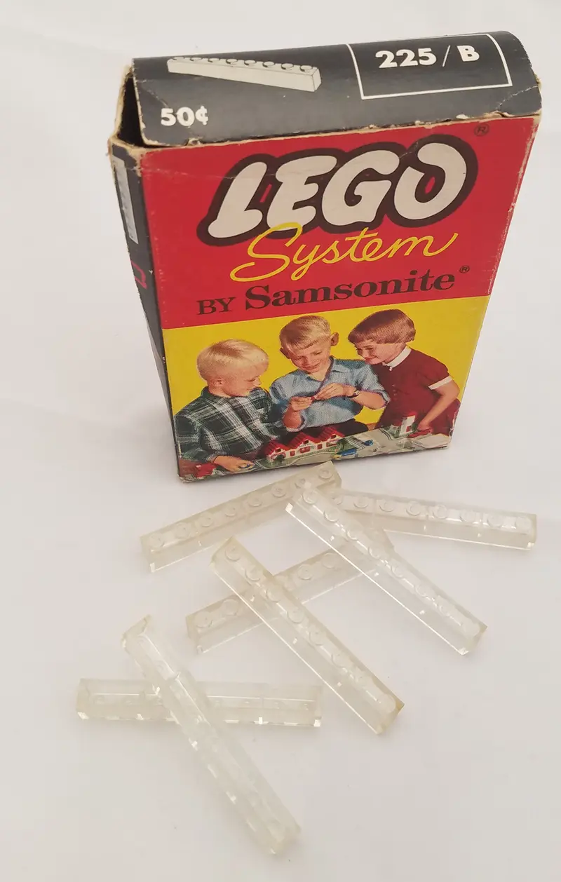 LEGO Samsonite 225_B 1 x 8 Beams set, image 4