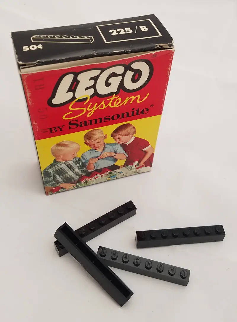 LEGO Samsonite 225_B 1 x 8 Beams set, image 2