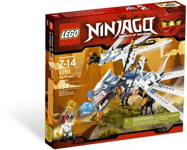 LEGO Ninjago 2260 Ice Dragon Attack set, image 4