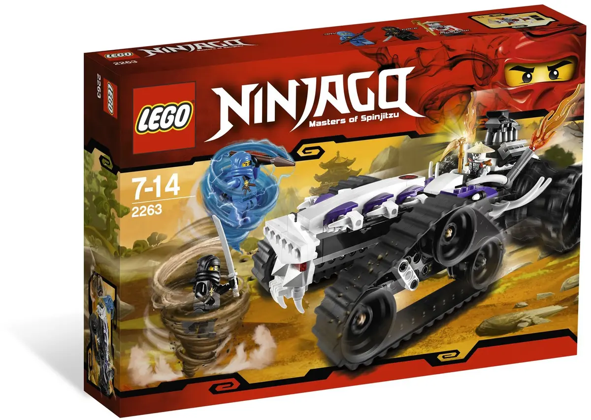 LEGO Ninjago 2263 Turbo Shredder set, image 7