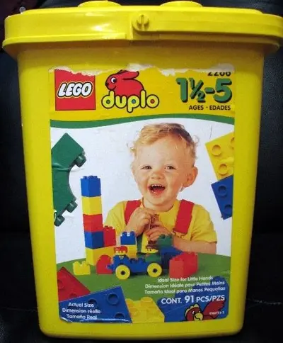 LEGO DUPLO 2266 Extra Large Value Bucket set