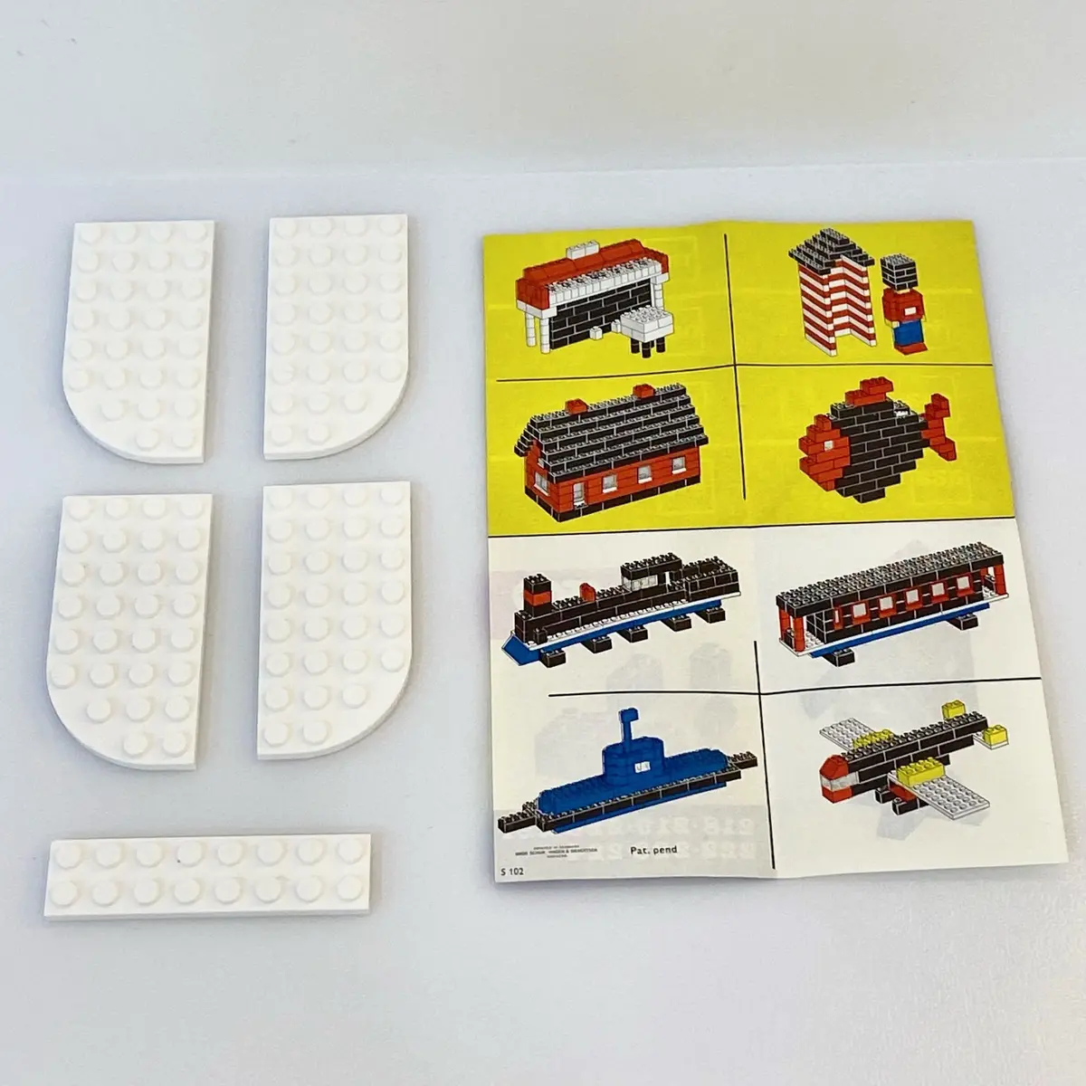 LEGO System 227 4 x 8 Curved & 2 x 8 Plates set, image 4