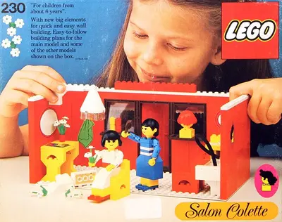 LEGO Homemaker 230 Hairdressing Salon set