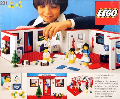 LEGO Homemaker 231 Hospital set