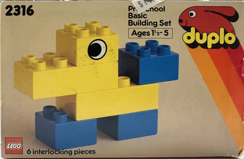 LEGO DUPLO 2316 Preschool Basic Building Set set
