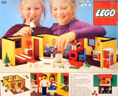 LEGO Homemaker 232 Bungalow set