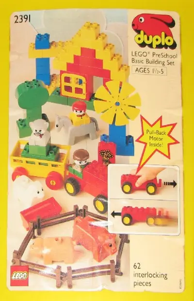 LEGO DUPLO 2391 Farm in a Bucket set