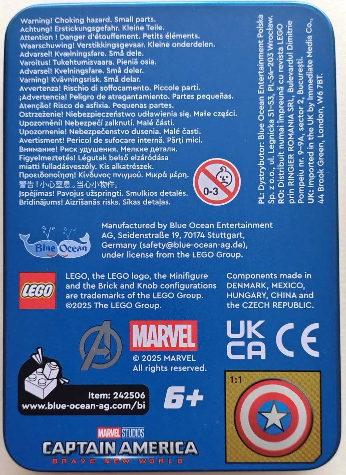 LEGO Marvel Super Heroes 242506 Captain America set, image 2