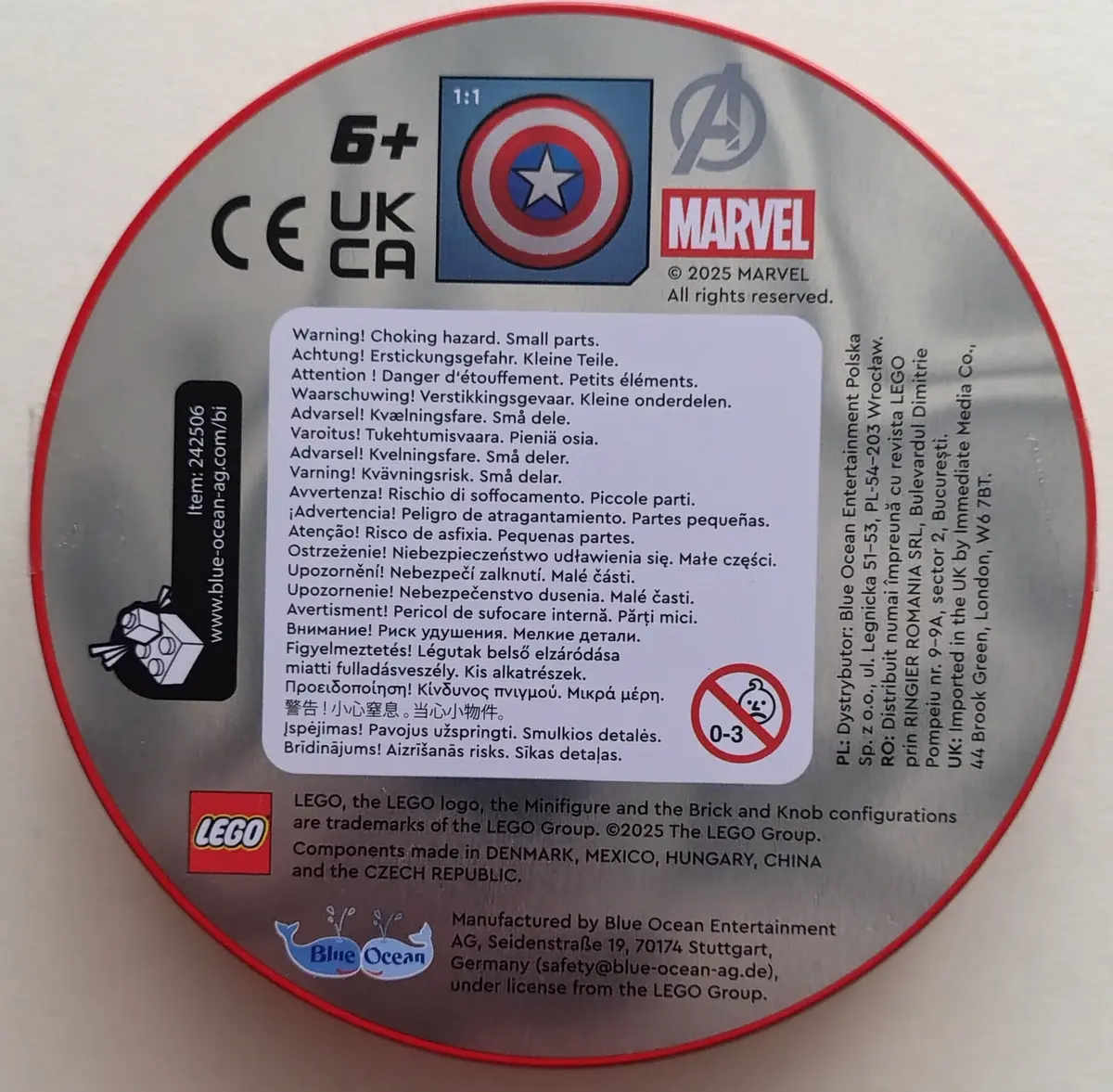 LEGO Marvel Super Heroes 242506 Captain America set, image 2