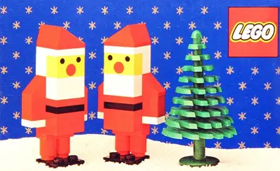 LEGO Basic 245 Two Santas set