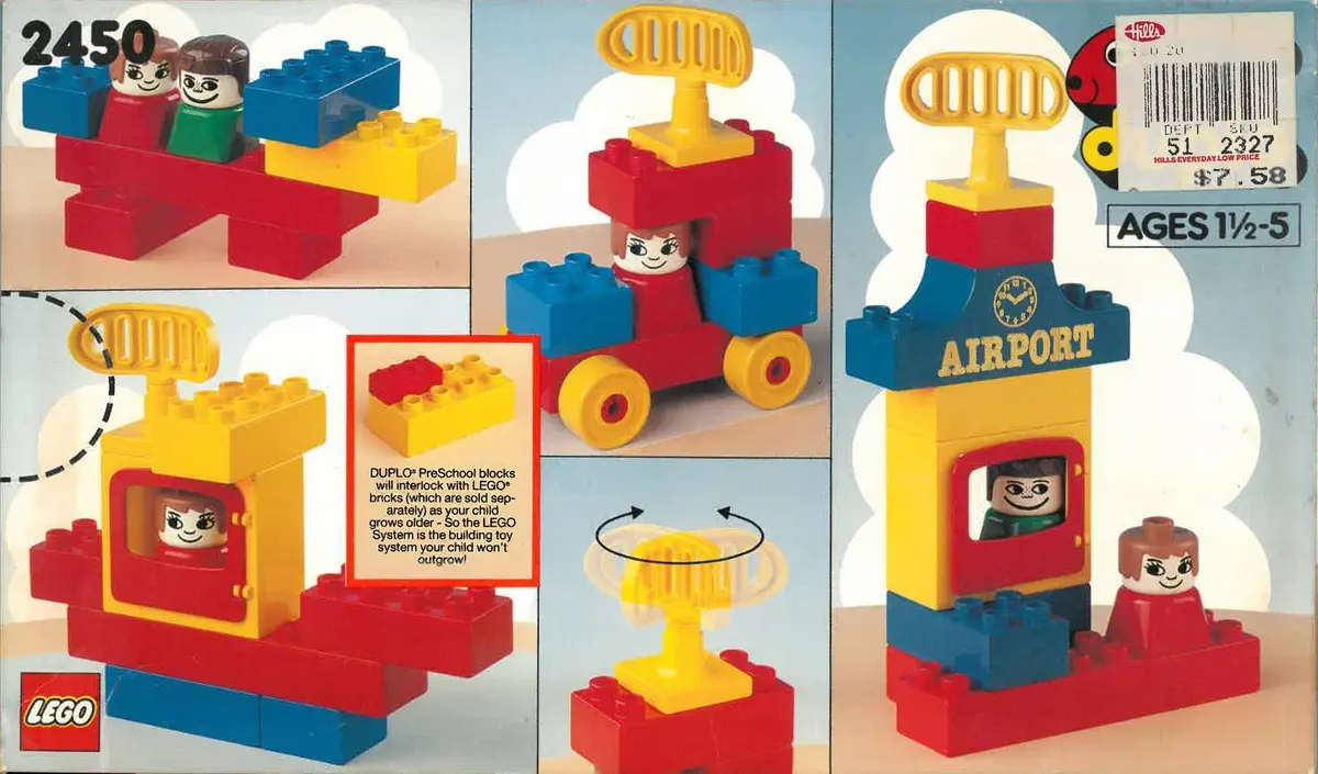LEGO DUPLO 2450 Airport set, image 2