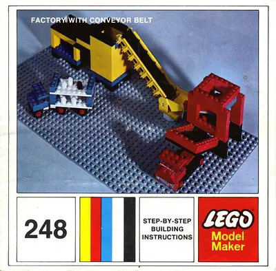 LEGO Samsonite 248 Factory with Conveyor Belt set