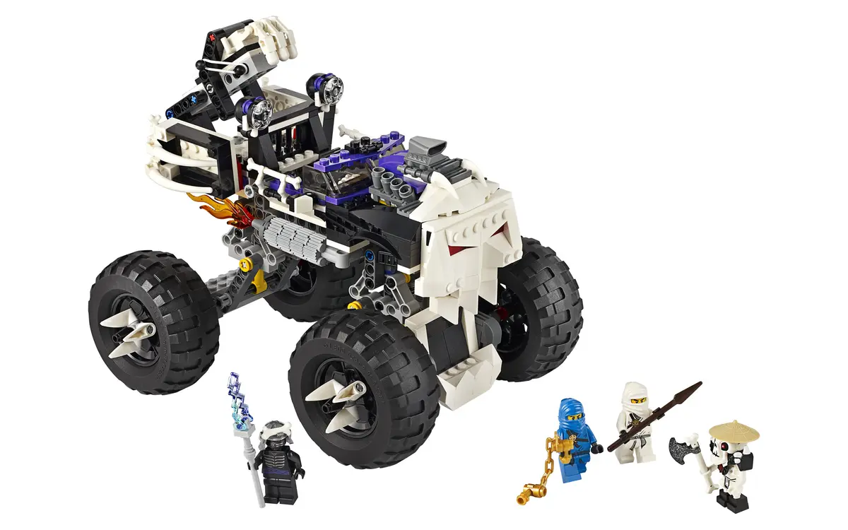 LEGO Ninjago 2506 Skull Truck set, image 3