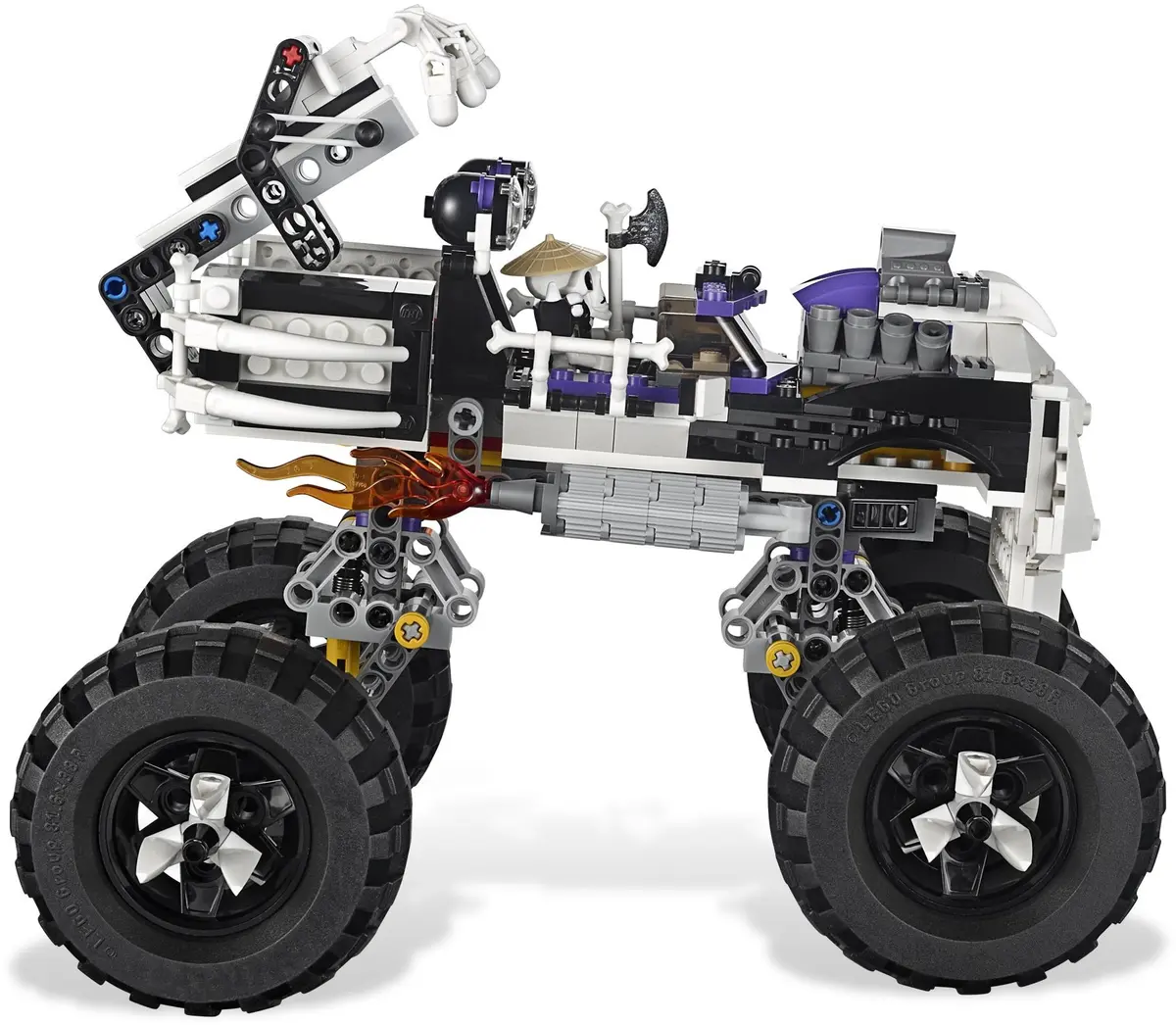 LEGO Ninjago 2506 Skull Truck set, image 9