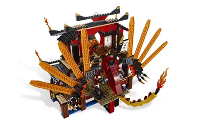 LEGO Ninjago 2507 Fire Temple set, image 6