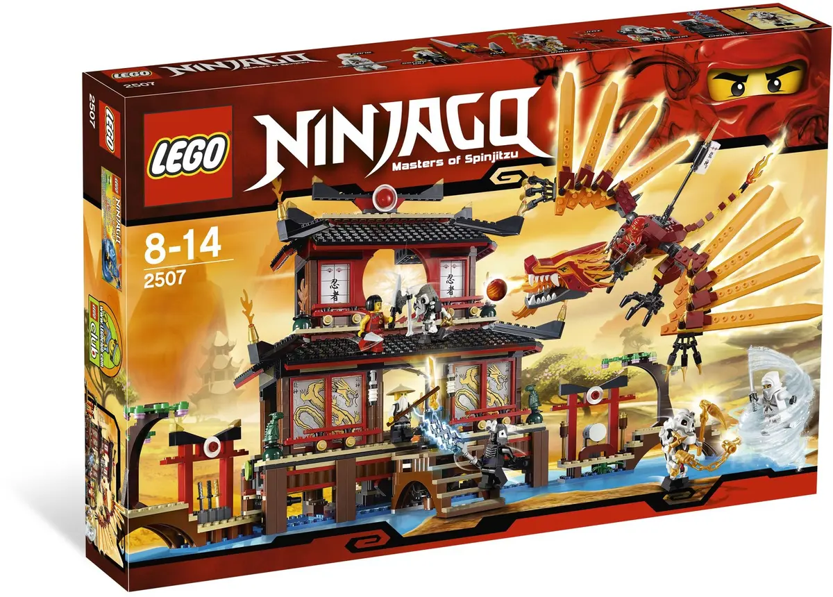 LEGO Ninjago 2507 Fire Temple set, image 8