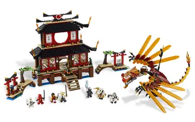 LEGO Ninjago 2507 Fire Temple set, image 2