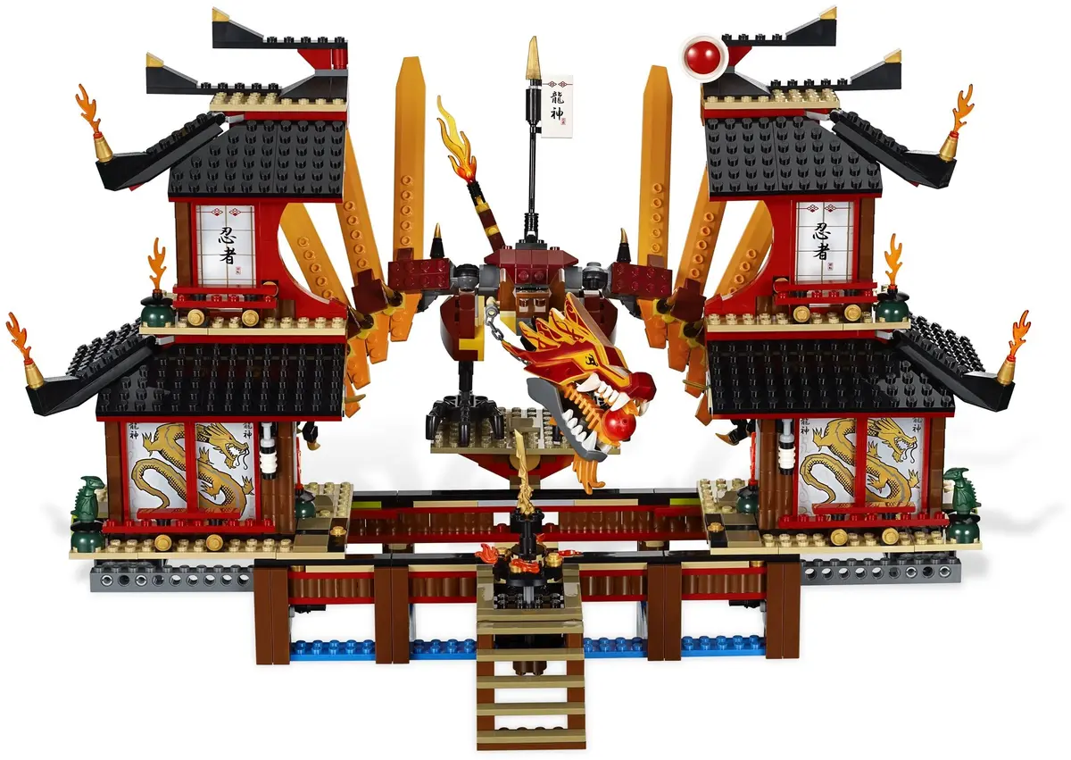 LEGO Ninjago 2507 Fire Temple set, image 9