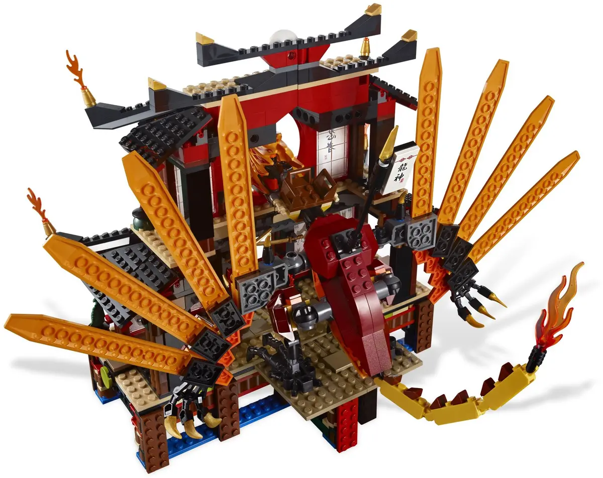 LEGO Ninjago 2507 Fire Temple set, image 10