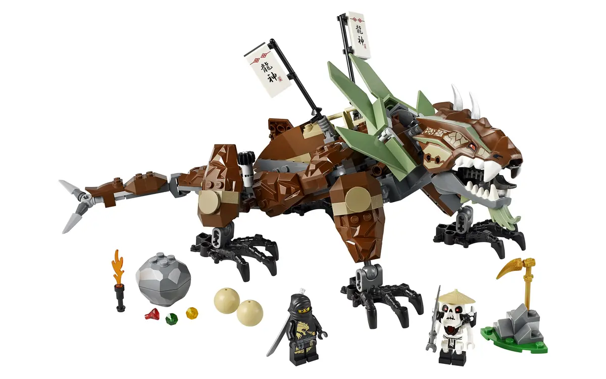 LEGO Ninjago 2509 Earth Dragon Defense set, image 3