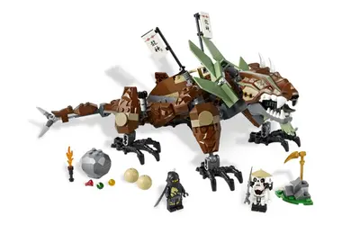 LEGO Ninjago 2509 Earth Dragon Defense set, image 2